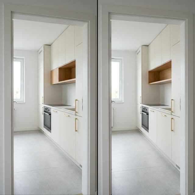 Meble seryjne dla dewelopera — identyczne mieszkania WMS MEBLE